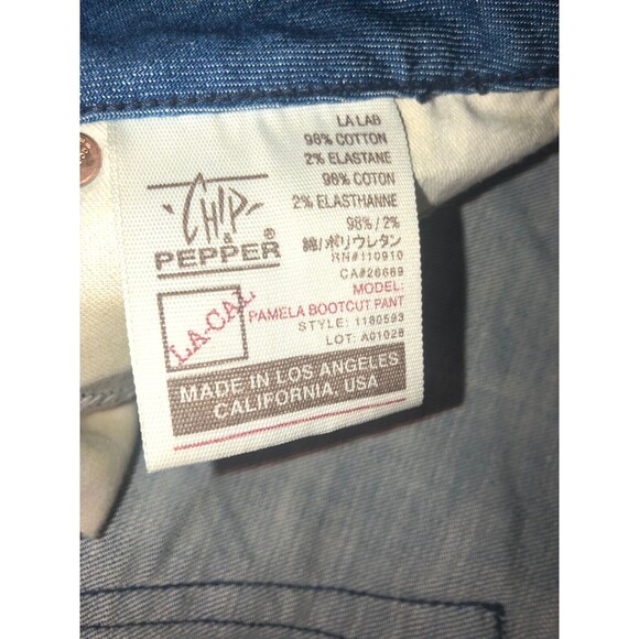 Chip & Pepper size 30 denim Jeans BNWT Women's Unisex - Picture 5 of 10